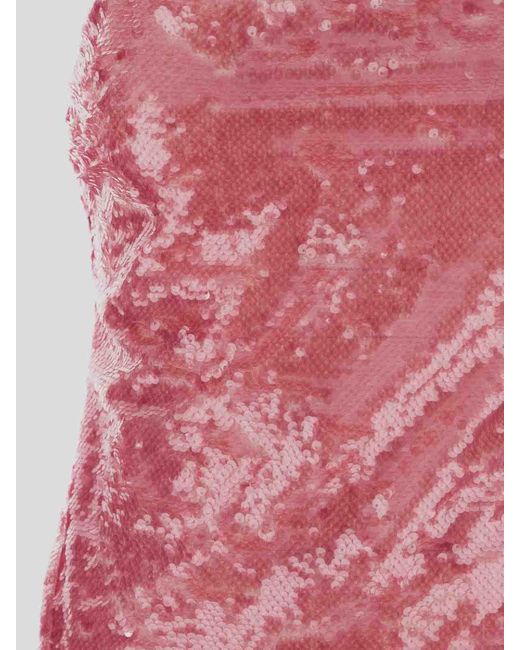 The Attico Pink Fujiko Mini Dress