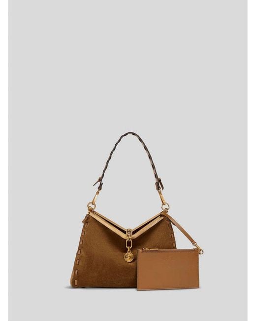 Etro Brown Media Sailing Bag