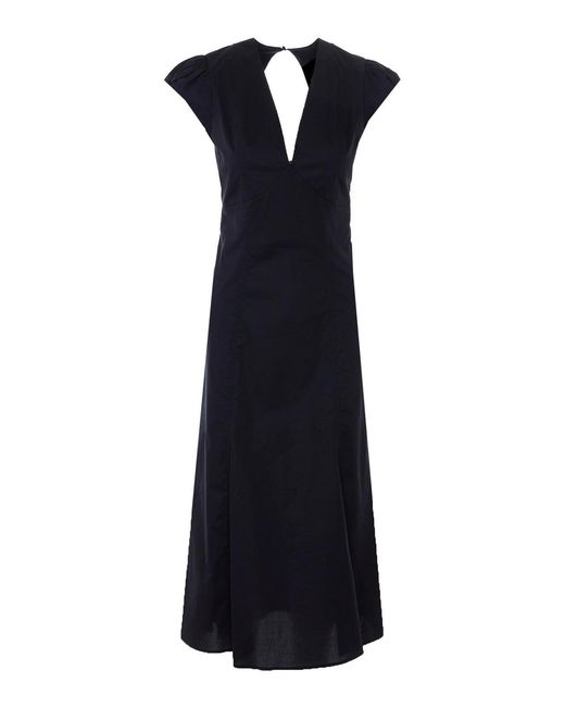 Twinset Blue Long Dress