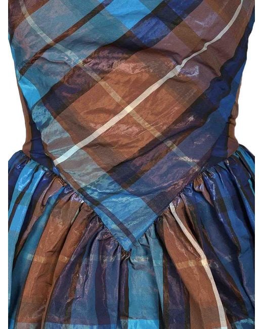 Vivienne Westwood Blue Mini Sunday Dress