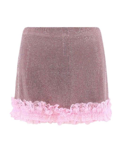 Self-Portrait Purple Skirts