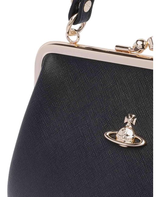 Vivienne Westwood Black Granny Handbag