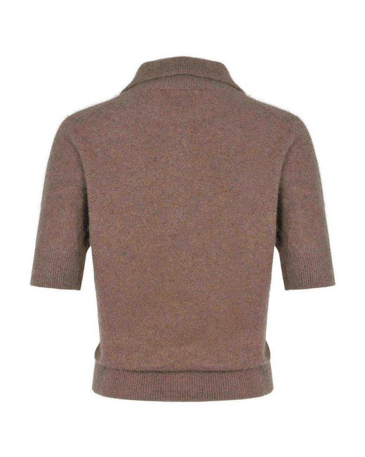 Vanisé Brown Vanis Polo Made Of Racccon