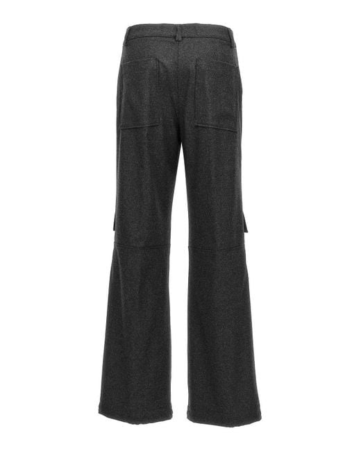 P.A.R.O.S.H. Black Cargo Pants