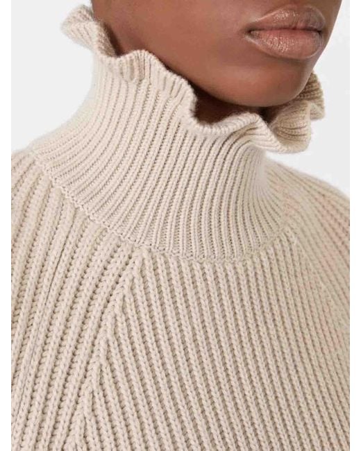 Max Mara White Camino Sweater