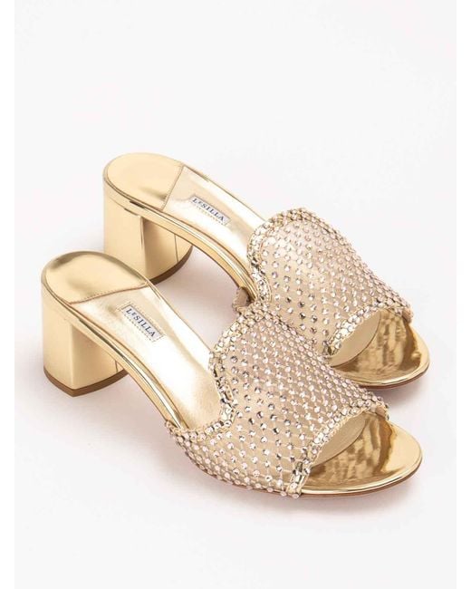 Le Silla Natural Sandals