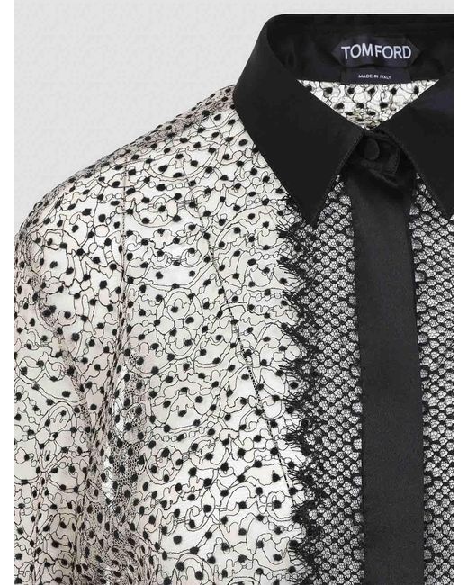 Tom Ford Gray Shirts