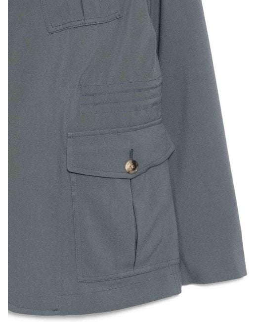 Paul Smith Gray Saharan Jacket for men