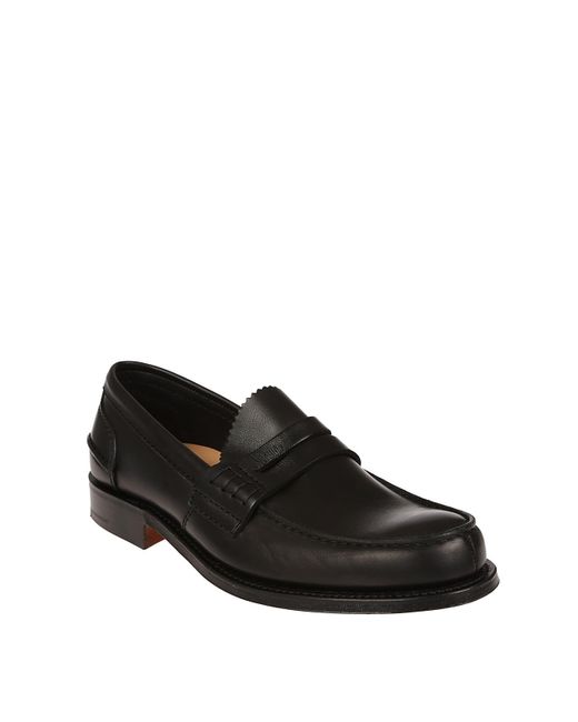 Church's Black Pembrey Leather Loafers for men