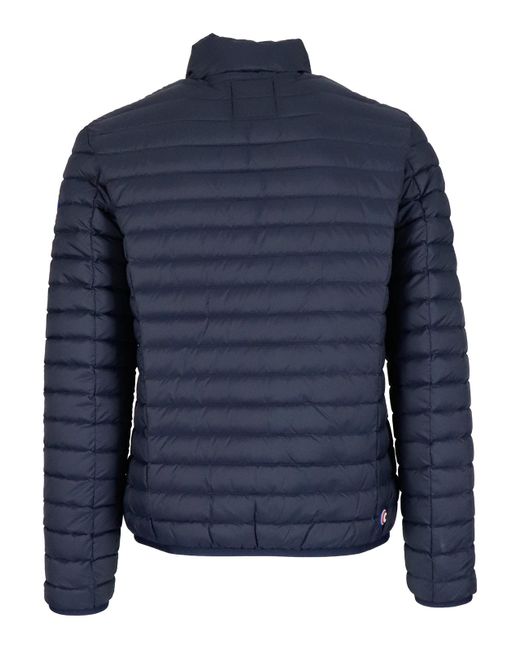 Colmar Blue Lightweight Tech Fabric Puffer Jacket for men