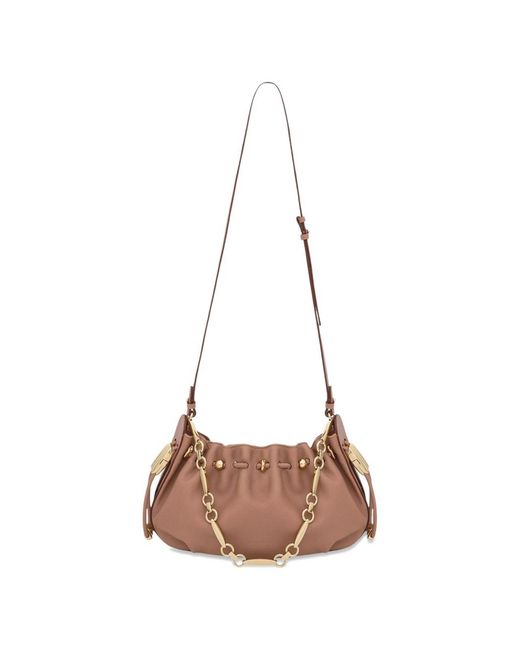 Zimmermann Brown Halcyon Leather Clutch