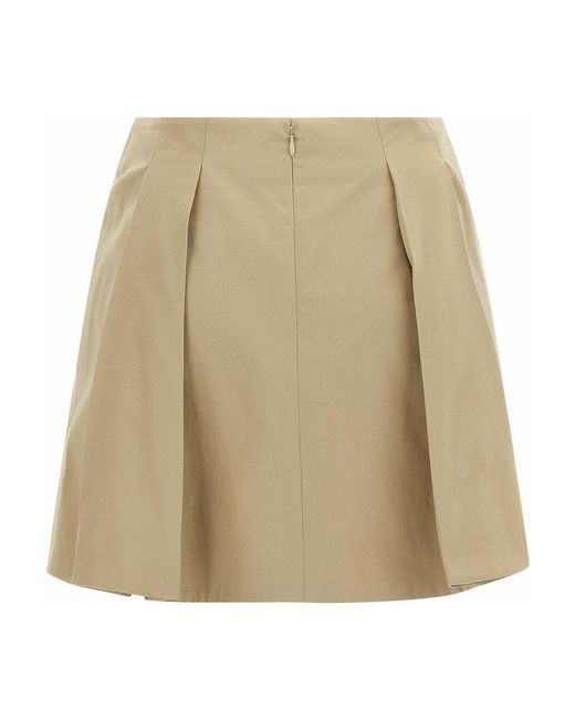 Balmain Natural Chain Skirt
