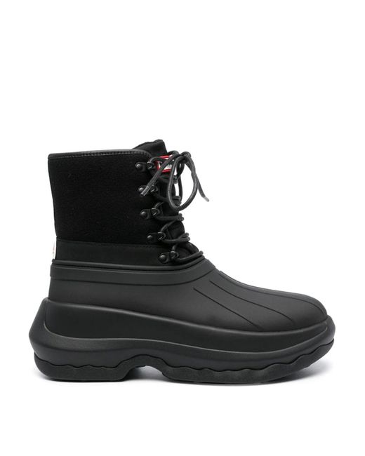 KENZO Black X Hunter Rain Boots for men