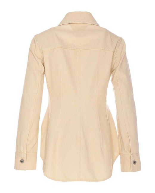 Bottega Veneta Natural Coulured Denim Shirt