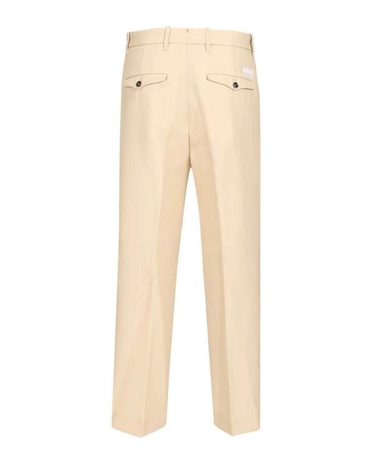 Nine:inthe:morning Natural Tailored Trousers for men