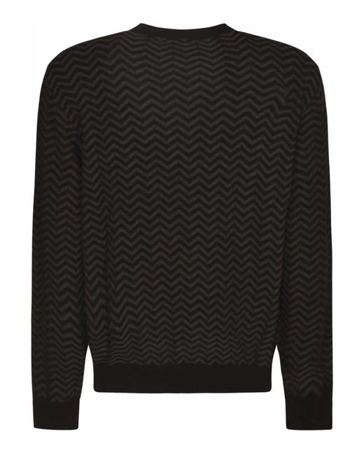 Giorgio Armani Black Sweater for men