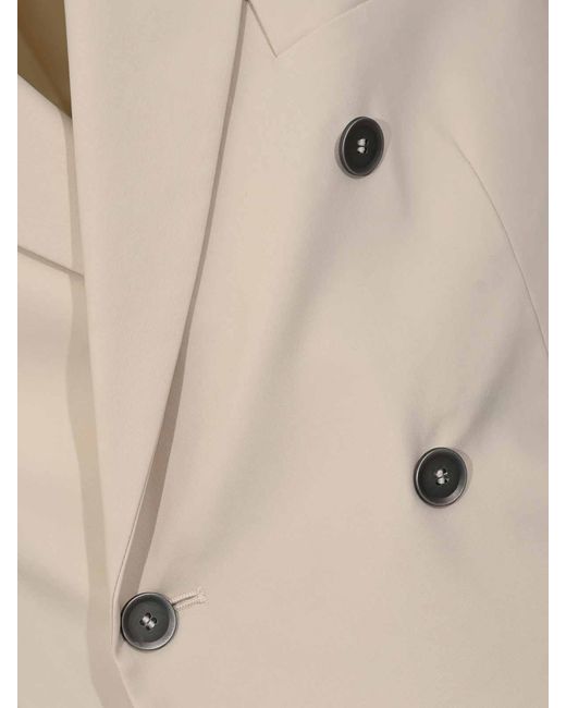 Paolo Pecora Natural Double-Breasted Jacket for men