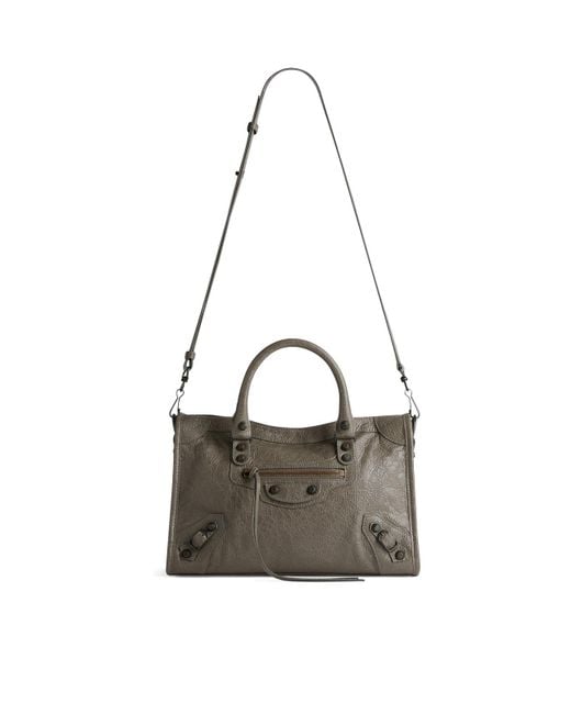 Balenciaga Brown Le City S Arena Storico Top-Handle Bag
