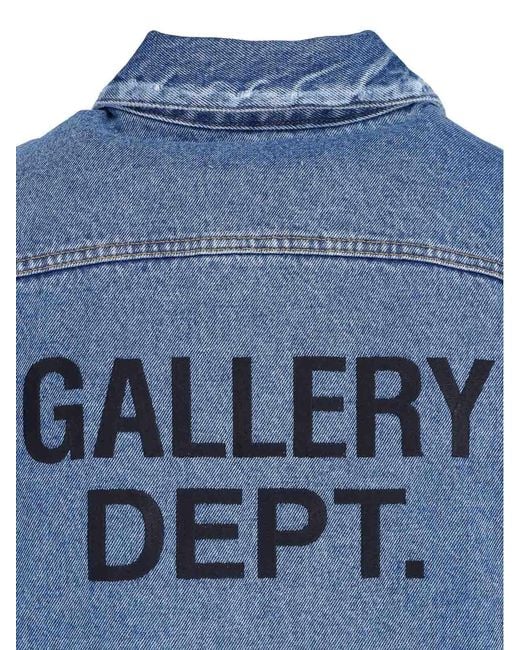 GALLERY DEPT. Blue Denim Jacket for men