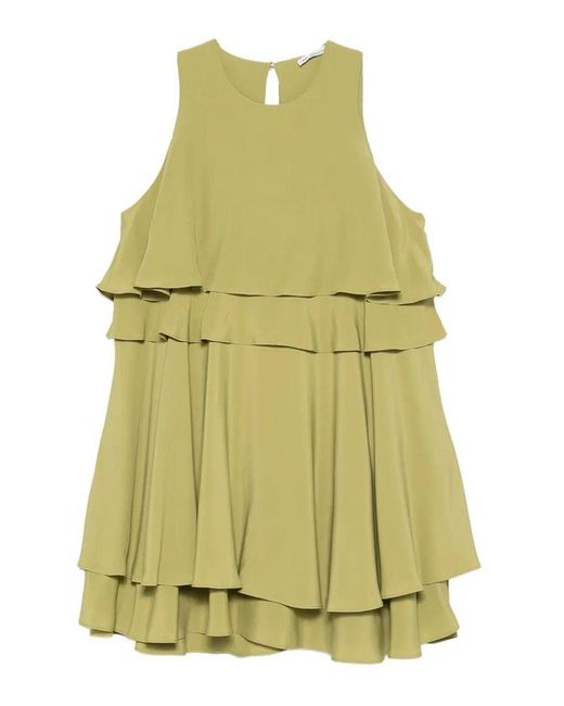 AMI Green Mini Sleevless Dress for men