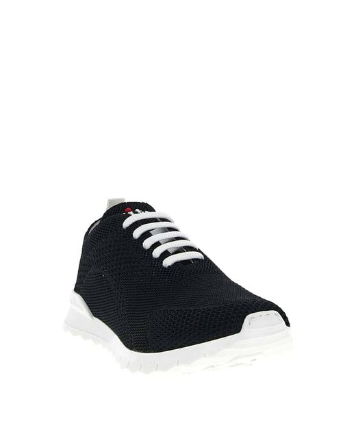 Kiton Black Fits Sneakers for men