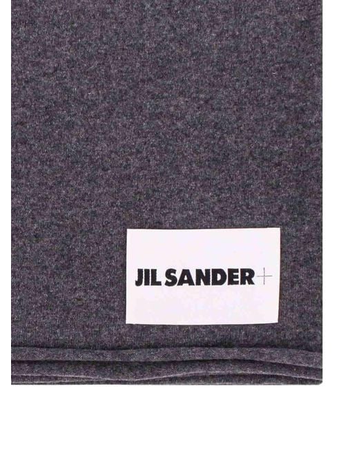 Jil Sander Purple Scarf for men