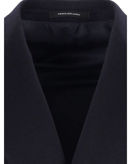 Tagliatore Blue Double -Breasted Coat for men