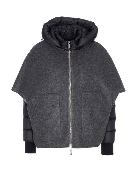 Moorer Gray Dark Pegaso Down Jacket