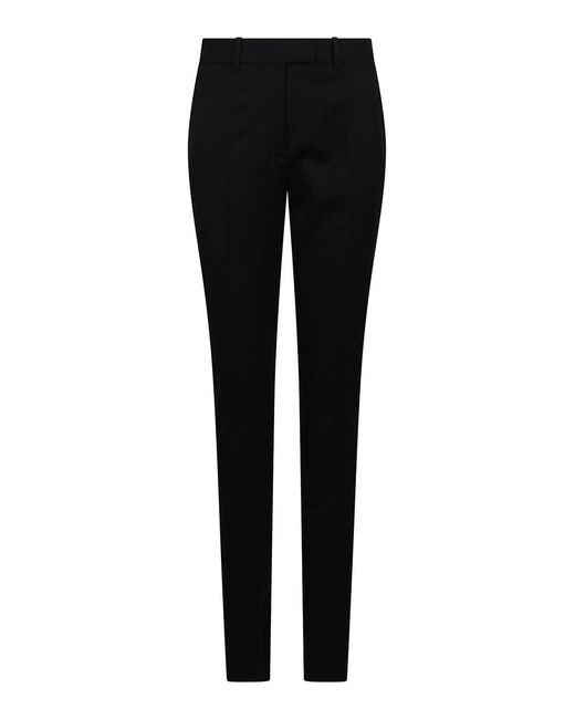 The Attico Black Pants Flared Virgin Wool