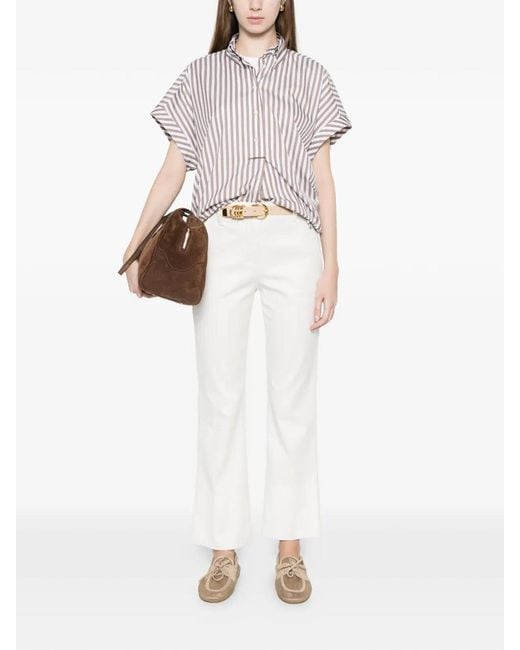 Brunello Cucinelli White Pants