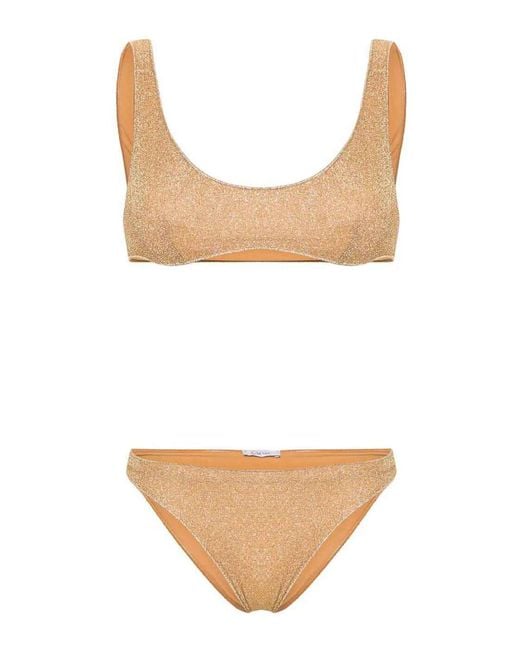 Oseree White Sleeveless Swimsuit Set