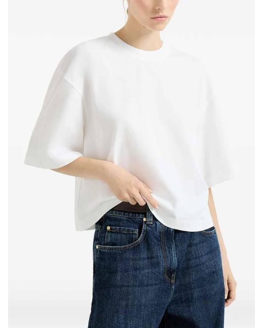 Brunello Cucinelli White T-Shirt