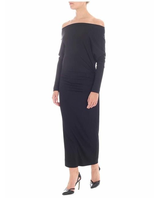 Vivienne Westwood Blue Off-Shoulder Dress