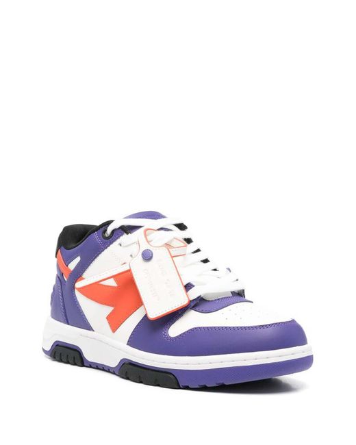 Off-White c/o Virgil Abloh Blue Out Of Office Tricolour Sneaker for men
