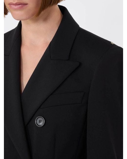 Sportmax Black Bow Jacket