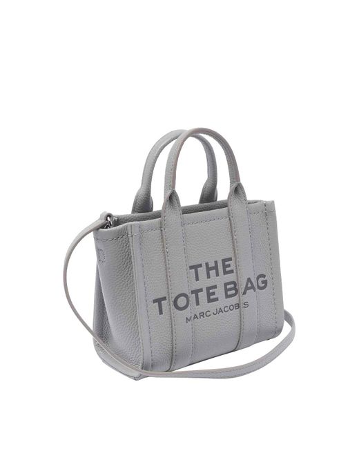Marc Jacobs The Mini Tote Bag in Gray | Lyst