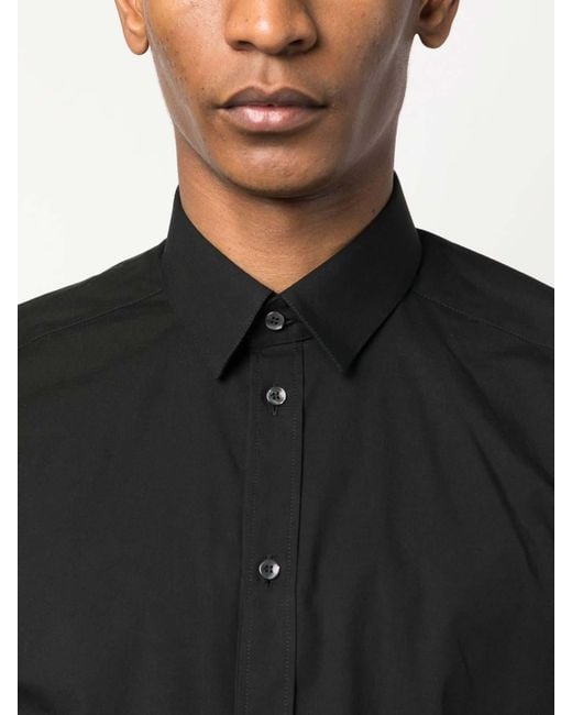 Dolce & Gabbana Black Long-Sleeve Shirt for men