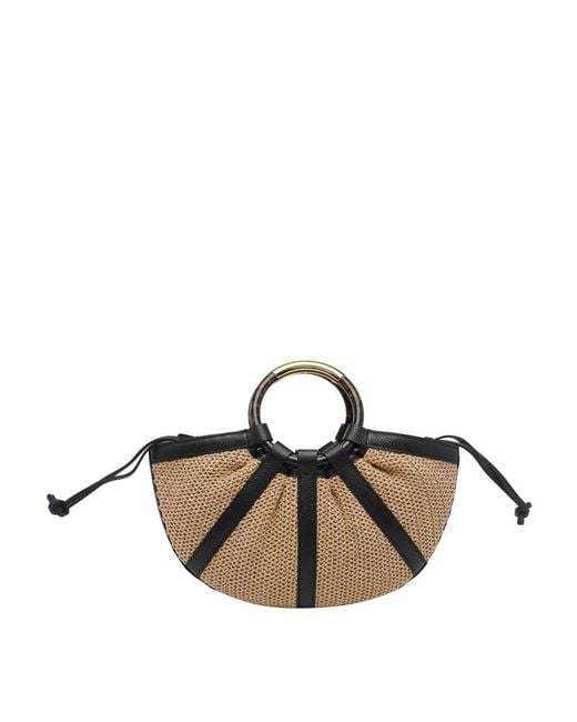 Coccinelle Natural Medium Shell Handbag