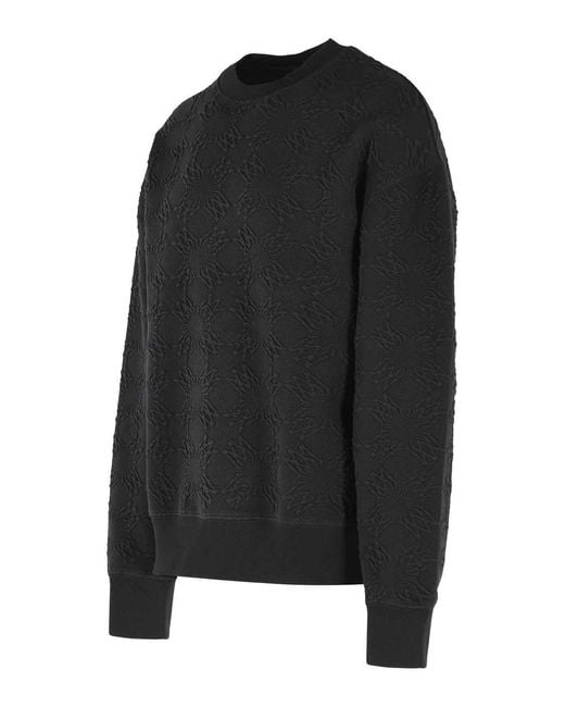 Amiri Black Cotton Blend Sweatshirt for men