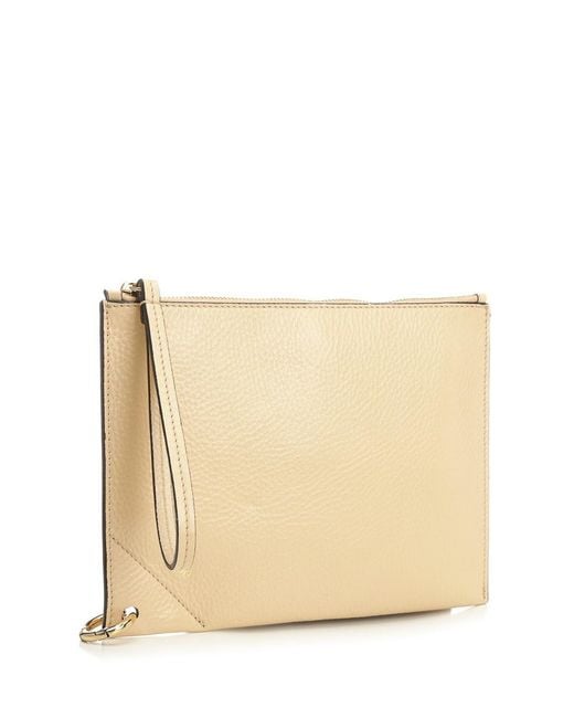 Chloé Natural Chlo Spin Clutch Bag