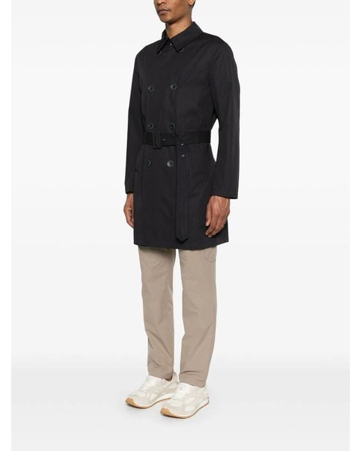 Herno Black Rainwear for men