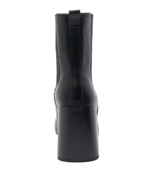 Hogan Black Pump Booties