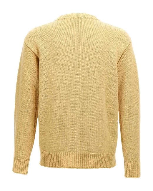 Marni Yellow Wool Sweater for men