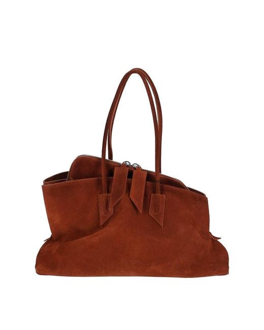 The Attico Brown Middle Hand Bag