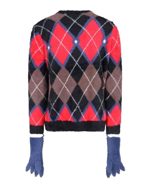 Charles Jeffrey Red Sweater for men