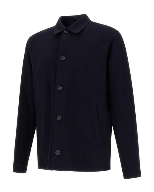 Herno Blue Shacket for men