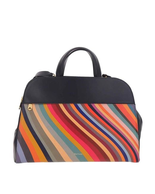 Paul Smith Red Swirl Bowling Bag