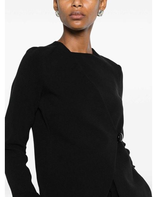Emporio Armani Black Cotton Jacket