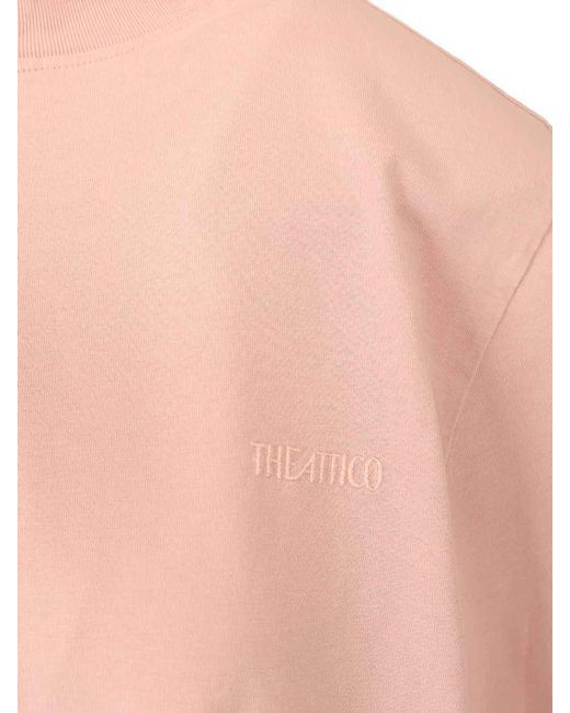 The Attico Pink Jersey T-Shirt