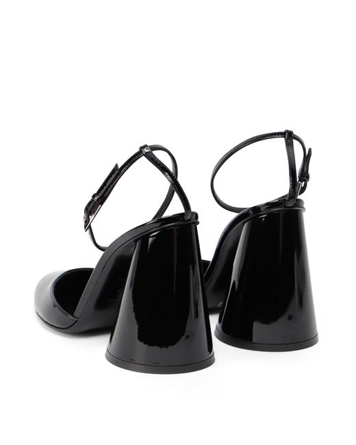 The Attico Black Luz Pumps